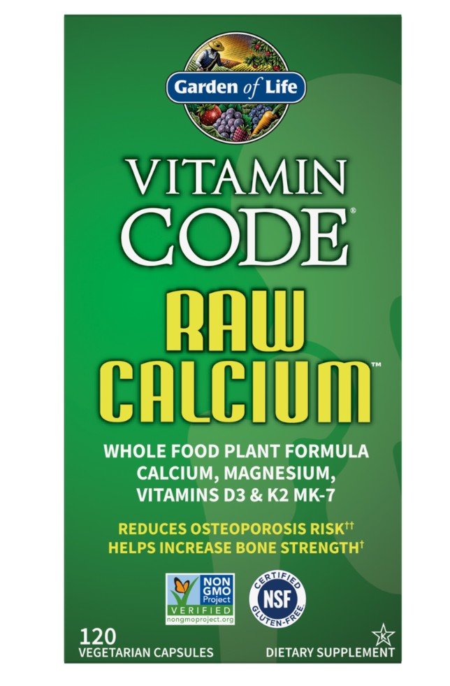 Garden of Life Vitamin Code Raw Calcium 120 VegCap