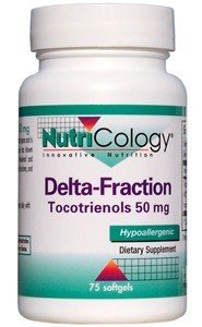 Nutricology Delta-Fraction Tocotrienols 50 mg 75 Softgel