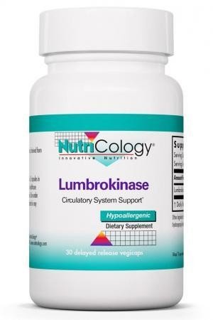 Nutricology Lumbrokinase 30 Capsule