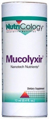 Nutricology Mucolyxir Nanotech Nutrients 0.4 oz Liquid
