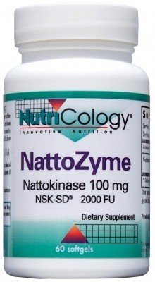 Nutricology NattoZyme 100mg 60 Softgel