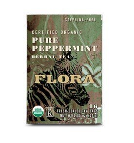 Flora Inc Pure Peppermint Tea 16 Bag