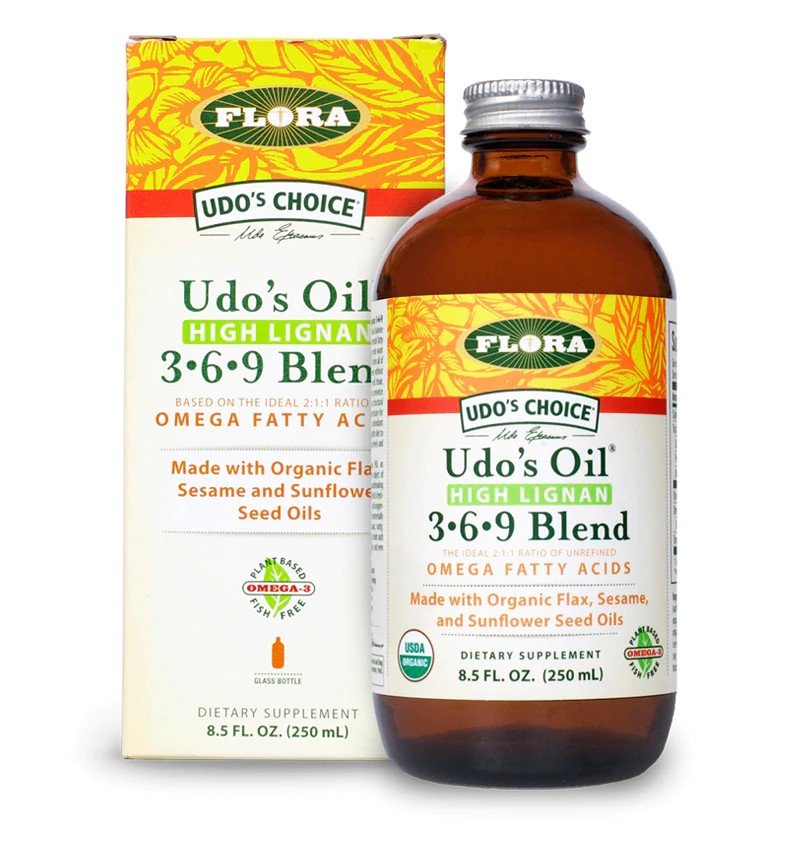 Flora Inc Udo&#39;s Oil High ligan 3-6-9 Blend 8.5 oz Liquid