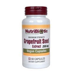 Nutribiotic Grapefruit Seed Extract-Maximum Strength 250mg 60 Capsule