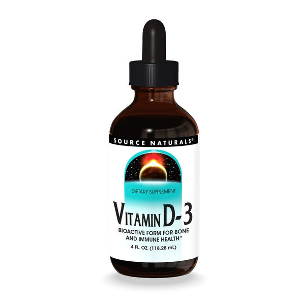 Source Naturals, Inc. Vitamin D3 2000 IU 4 oz Liquid - VitaminLife