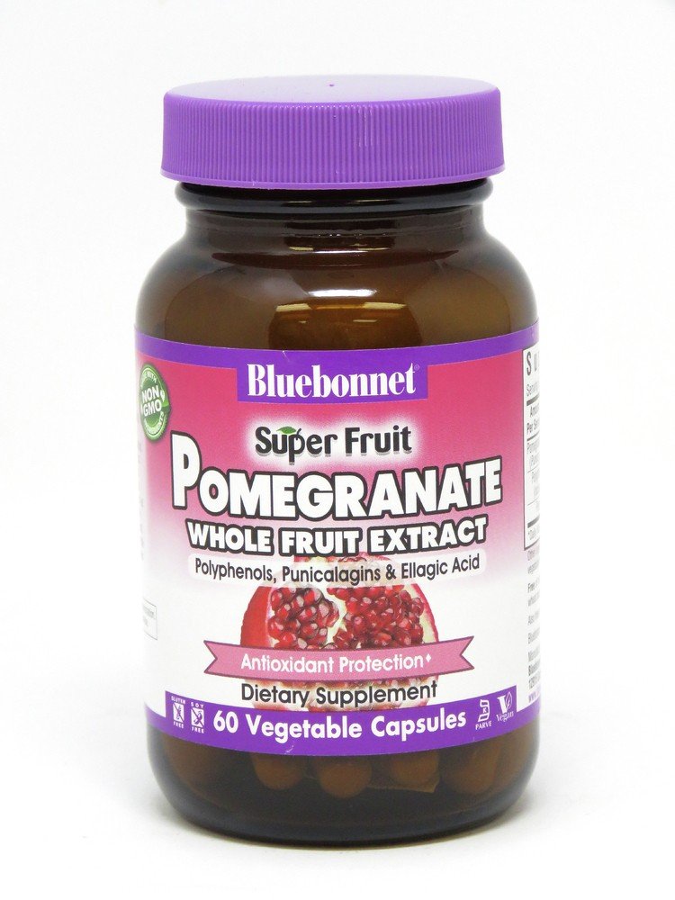 Bluebonnet Pomegranate Whole Fruit Extract 60 VegCap