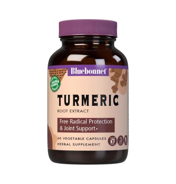 Bluebonnet Turmeric Root Extract 60 VegCap