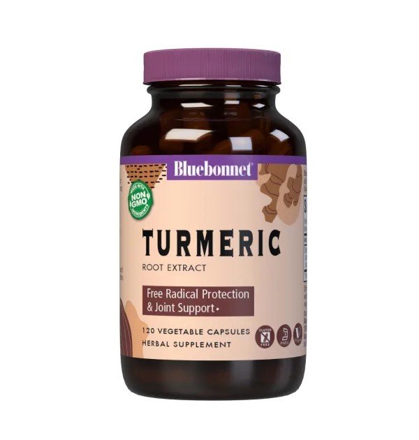 Bluebonnet Turmeric Root Extract 120 VegCap