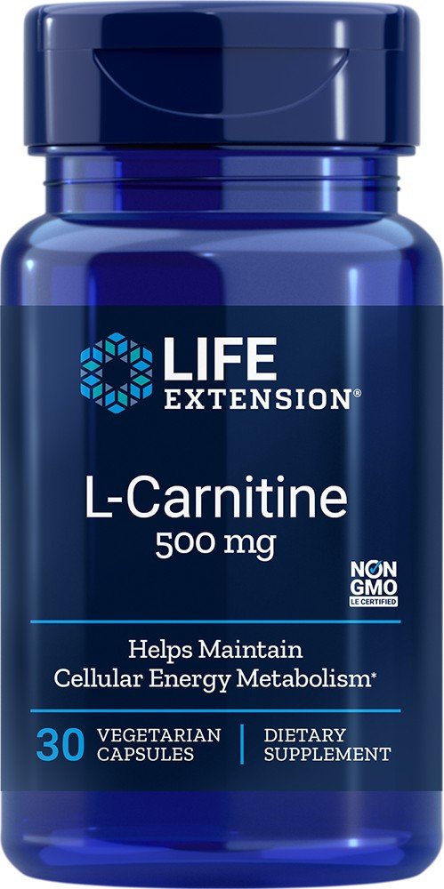 Life Extension L-Carnitine 500mg 30 VegCap