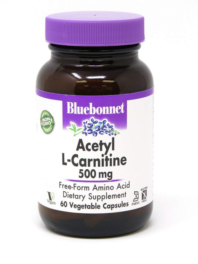 Bluebonnet Acetyl L-Carnitine 500mg 60 VegCap