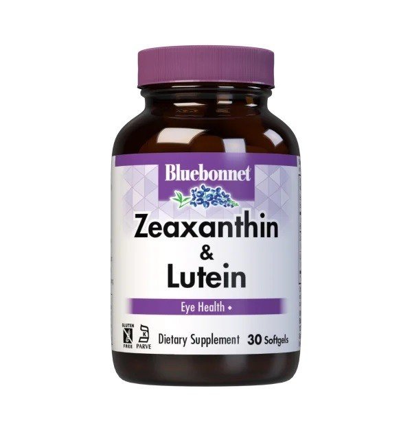 Bluebonnet Zeaxanthin Plus Lutein 30 Softgel