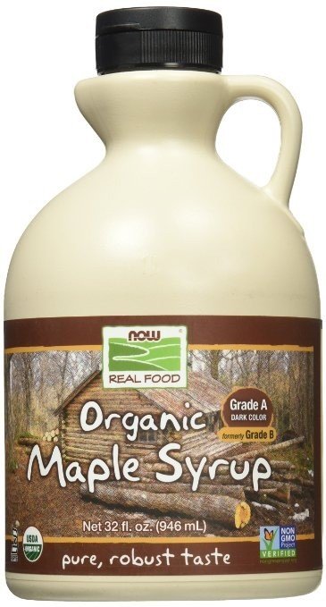 Now Foods Maple Syrup, Organic Grade A Dark Color (formerly Grade B) 64 oz Liquid