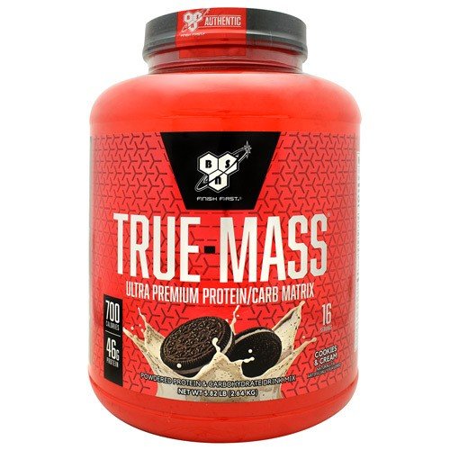 BSN True Mass Cookies and Cream 5.75 lbs Powder