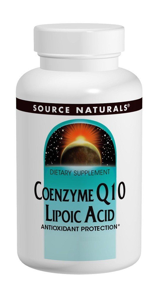 Source Naturals, Inc. Coenzyme Q10 30mg/alpha-Lipoic Acid 30mg 30 Capsule