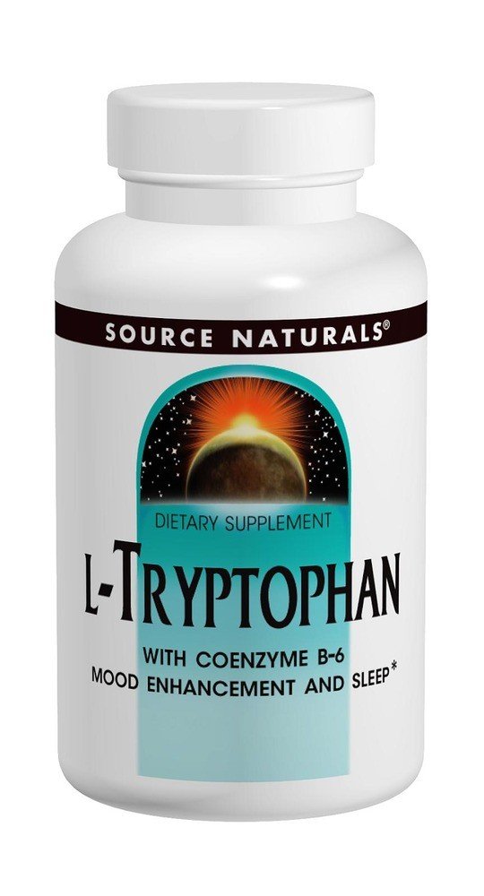 Source Naturals, Inc. L-Tryptophan 500mg with Coenzyme B6 30 Tablet