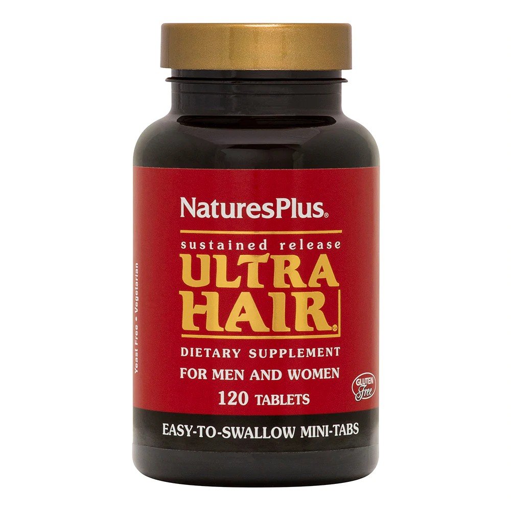 Nature&#39;s Plus Ultra Hair Time Release Mini Tabs 120 Tablet