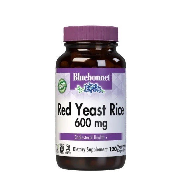 Bluebonnet Red Yeast Rice 600mg 120 VegCap