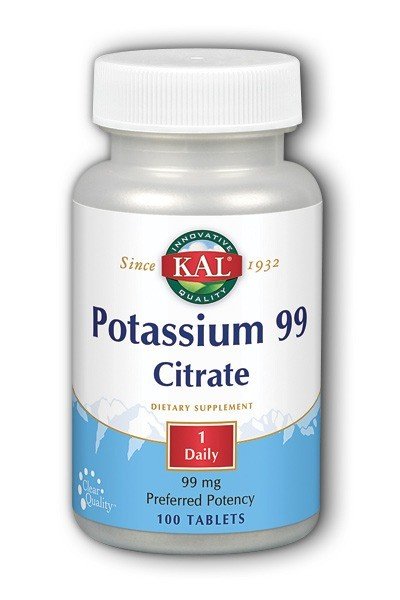 Kal Potassium 99 Citrate 100 Tablet