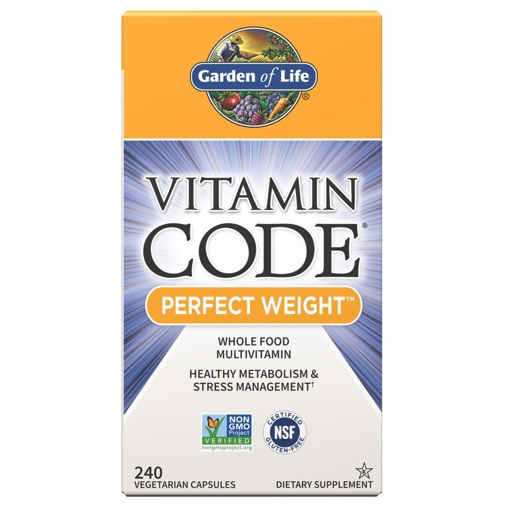 Garden of Life Vitamin Code Perfect Weight Multi 240 Capsule
