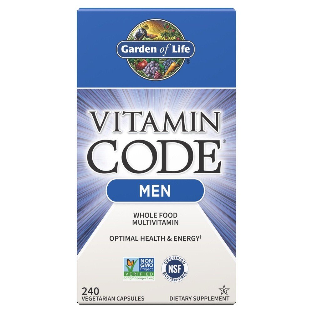 Garden of Life Vitamin Code Men's Multi 240 VegCap