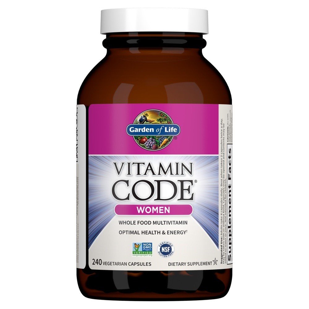 Garden of Life Vitamin Code Women's Multi 240 VegCap