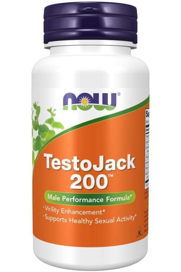 Now Foods TestoJack 200 Extra Strength 60 VegCap