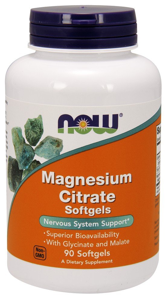 Now Foods Magnesium Citrate 90 Softgel