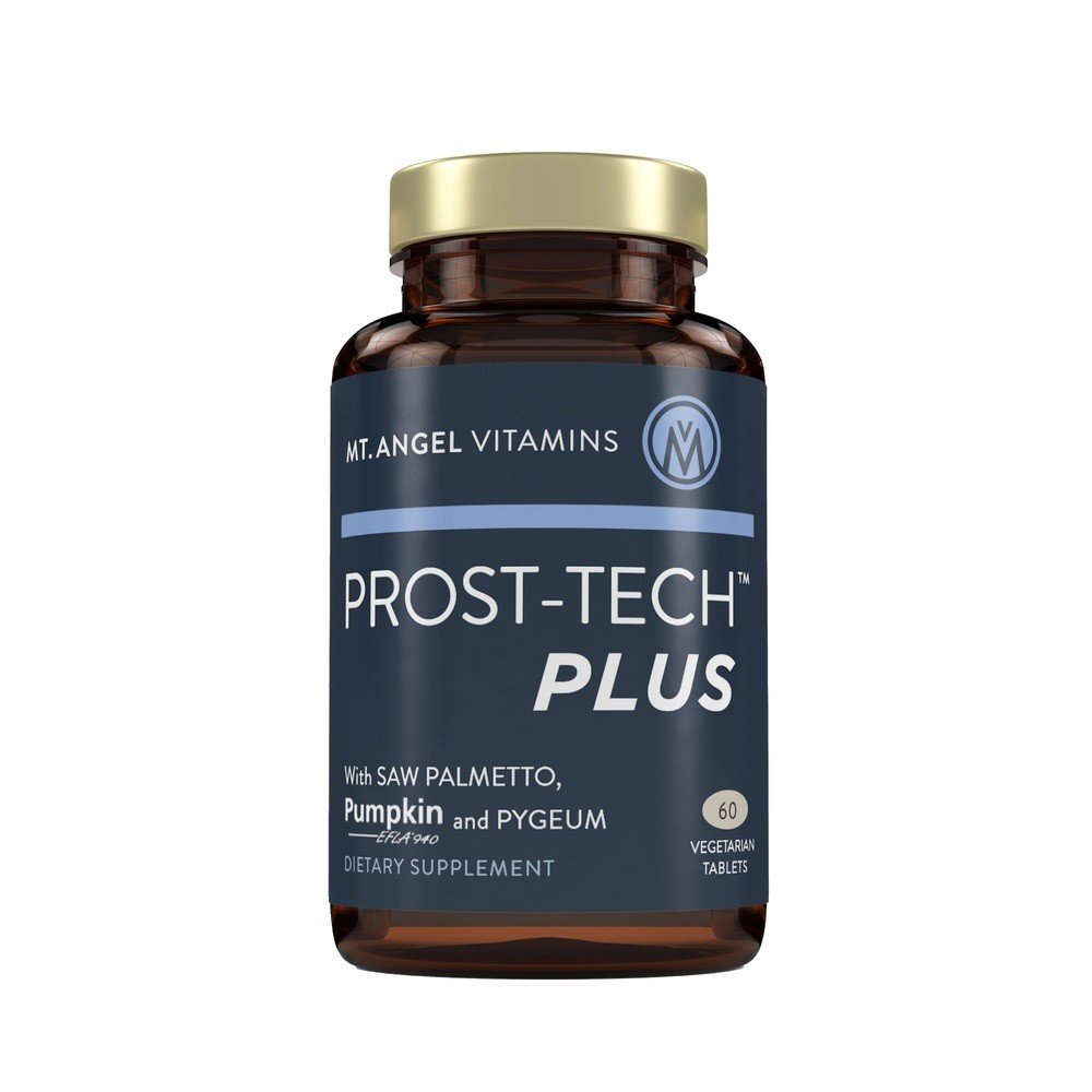 Prost-Tech Plus | Mt. Angel Vitamins | Saw Palmetto | Pumpkin | Pygeum | Prostate Support | Vegetarian | Dietary Supplement | 60 Tablets | VitaminLife