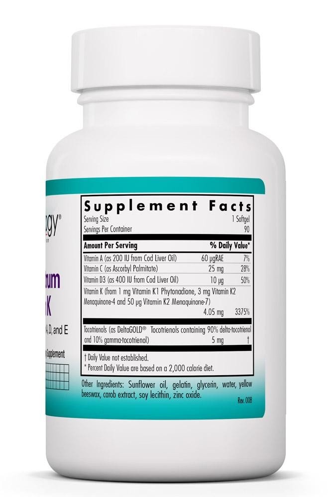 Nutricology Full Spectrum Vitamin K 90 Softgel