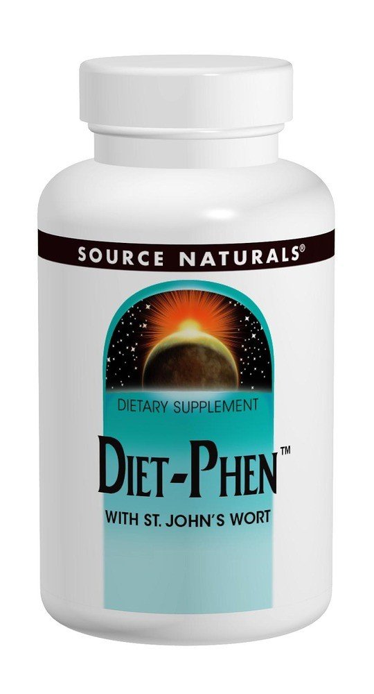 Source Naturals, Inc. Diet-Phen Classic With St. John&#39;s Wort 90 Tablet