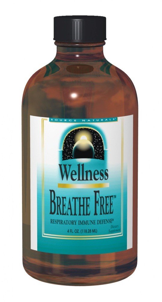 Source Naturals, Inc. Wellness Breathe Free Syrup 4 oz Liquid
