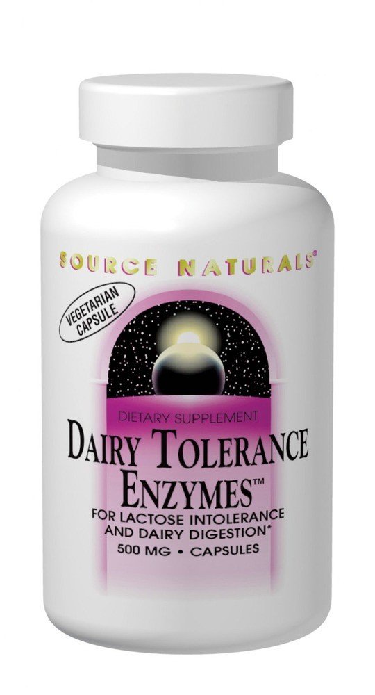 Source Naturals, Inc. Dairy Tolerance Enzymes 90 VegCap