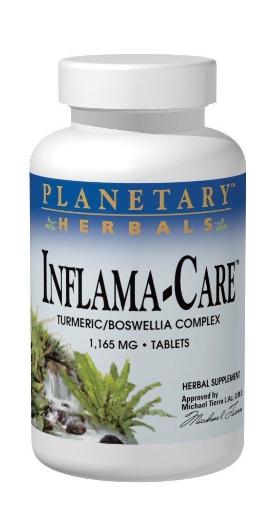 Inflama-Care | Planetary Herbals | Turmeric/Boswellia Complex | Turmeric | Boswellia | Supports Healthy Inflammatory Response | Herbal Supplement | 120 Tablets | VitaminLife