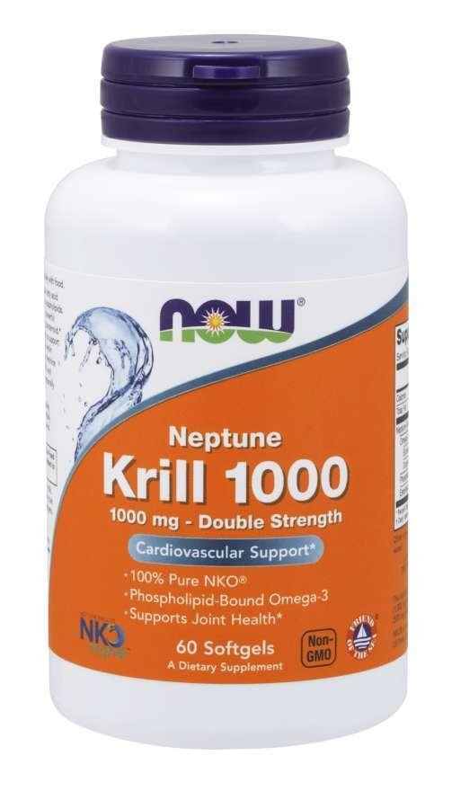 Now Foods Neptune Krill Oil 1000mg 60 Softgel