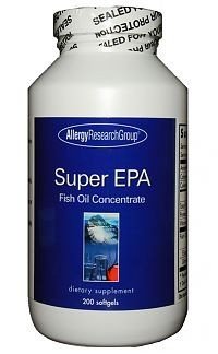 Allergy Research Group Super EPA Fish Oil Concentrate 200 Softgel