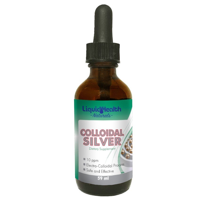 Liquid Health Colloidal Silver Drops 2 oz Liquid