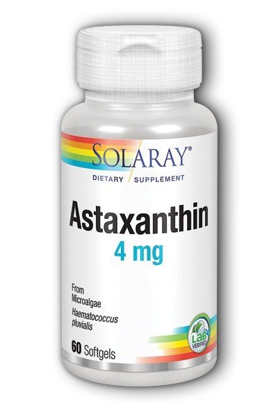 Solaray Astaxanthin 4mg 60 Softgel