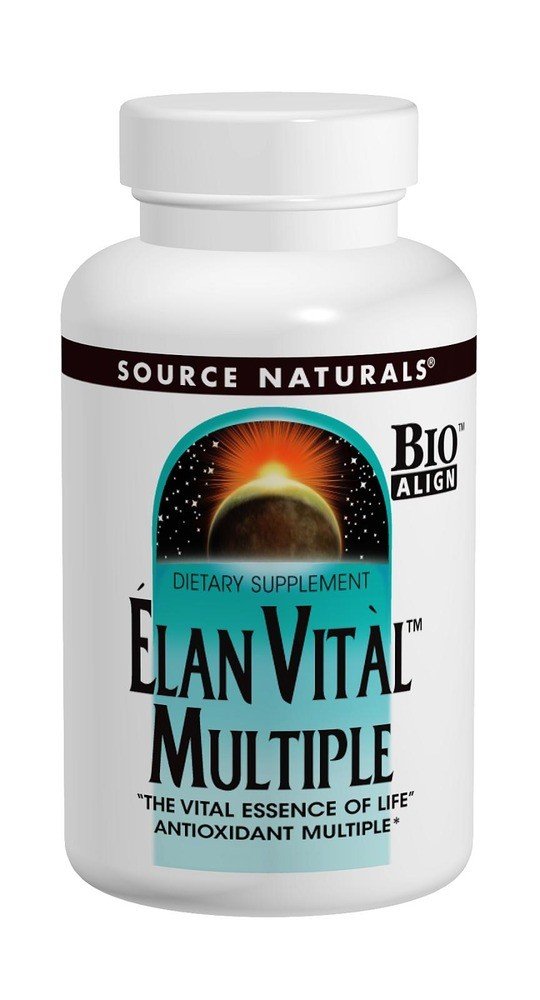 Elan Vital Multiple | Source Natural Bio Align | Antioxidant Multiple | Dietary Supplement | 180 Tablets | VitaminLife