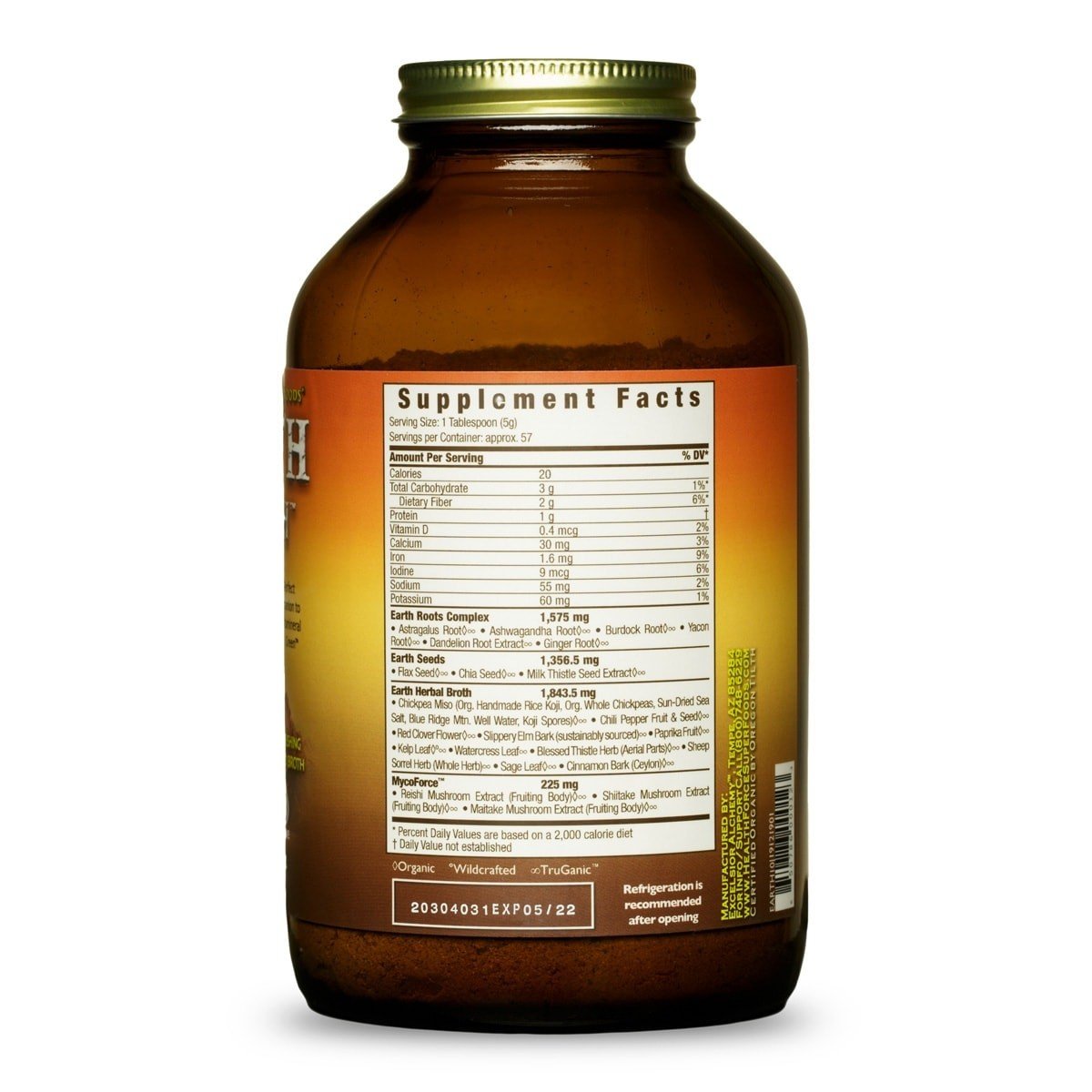 HealthForce Superfoods Vitamineral Earth 5 oz Powder