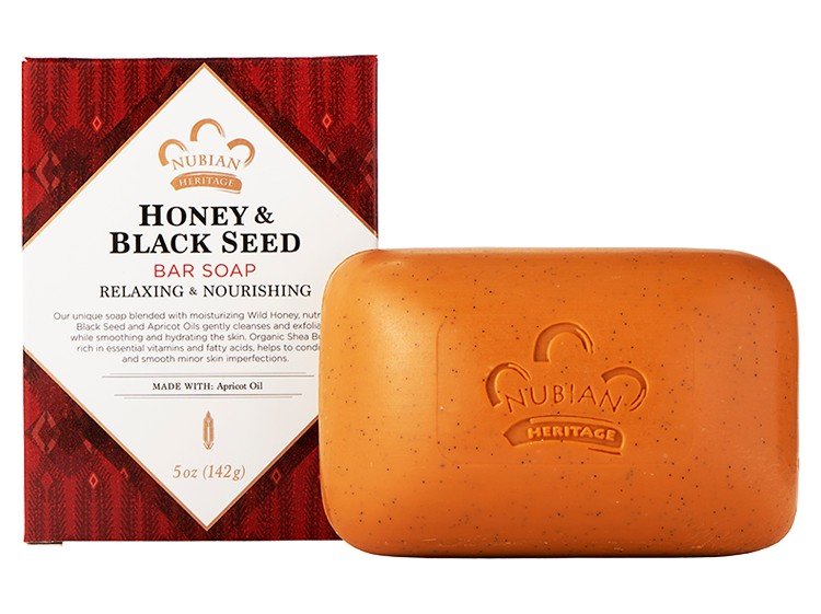 Nubian Heritage Honey & Black Seed Soap 5 oz Bar