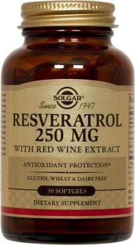 Solgar Resveratrol 250mg 30 Softgel