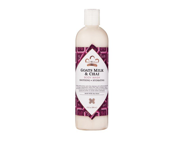 Nubian Heritage Goats Milk & Chai Body Wash 13 oz Liquid