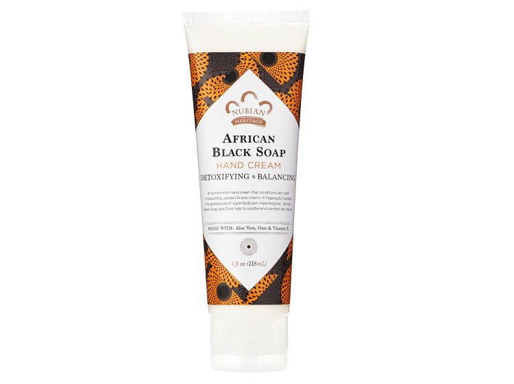 Nubian Heritage African Black Soap Hand Cream 4 oz Cream