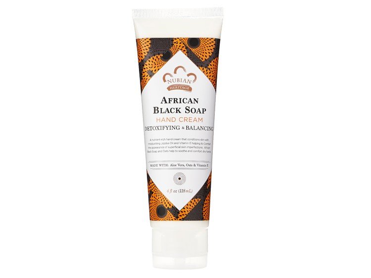 Nubian Heritage African Black Soap  Hand Cream 4 oz Cream