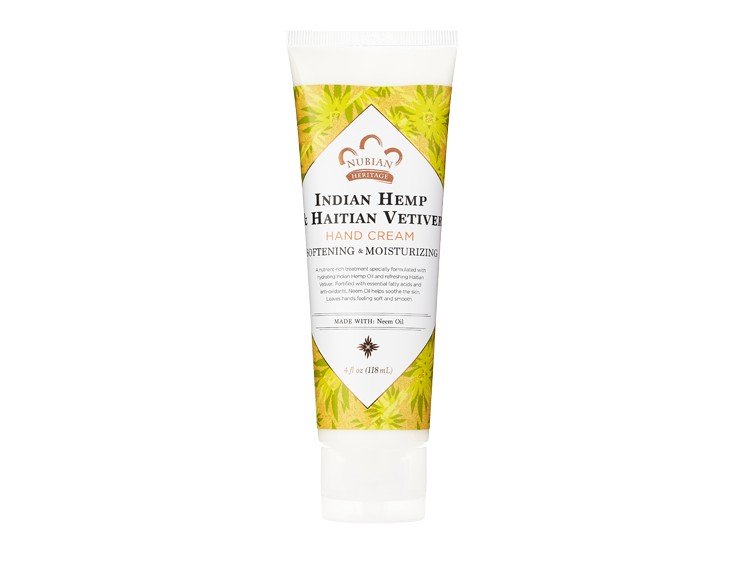 Nubian Heritage Indian Hemp & Haitian Vetiver Hand Cream 4 oz Cream