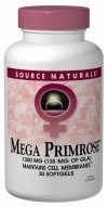 Source Naturals, Inc. Eternal Woman Mega Primrose 1300mg 60 Capsule