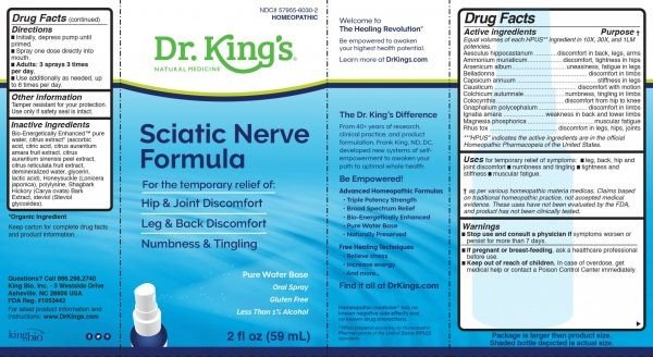 Dr King Natural Medicine Sciatic Nerve Formula 2 oz Liquid