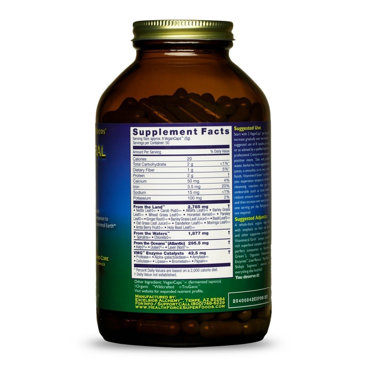 HealthForce Superfoods Vitamineral Green 400 VegCap