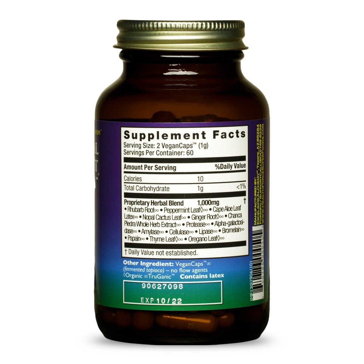 HealthForce Superfoods Intestinal Movement Formula 120 VegCap