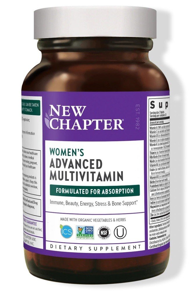 New Chapter Women&#39;s Advanced Multivitamin 48 Tablet